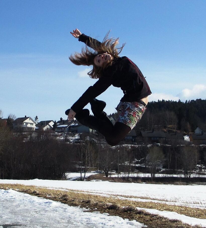 Lucie Hayashi v norském Trondheimu. Foto: Soukr. archiv.